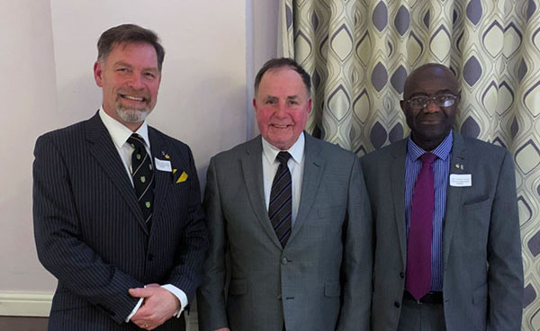 Pictured from left to right, are: Chris Taylor, Graham Chambers and Sylvester During. Pictured from left to right, are: Chris Taylor, Graham Chambers and Sylvester During.