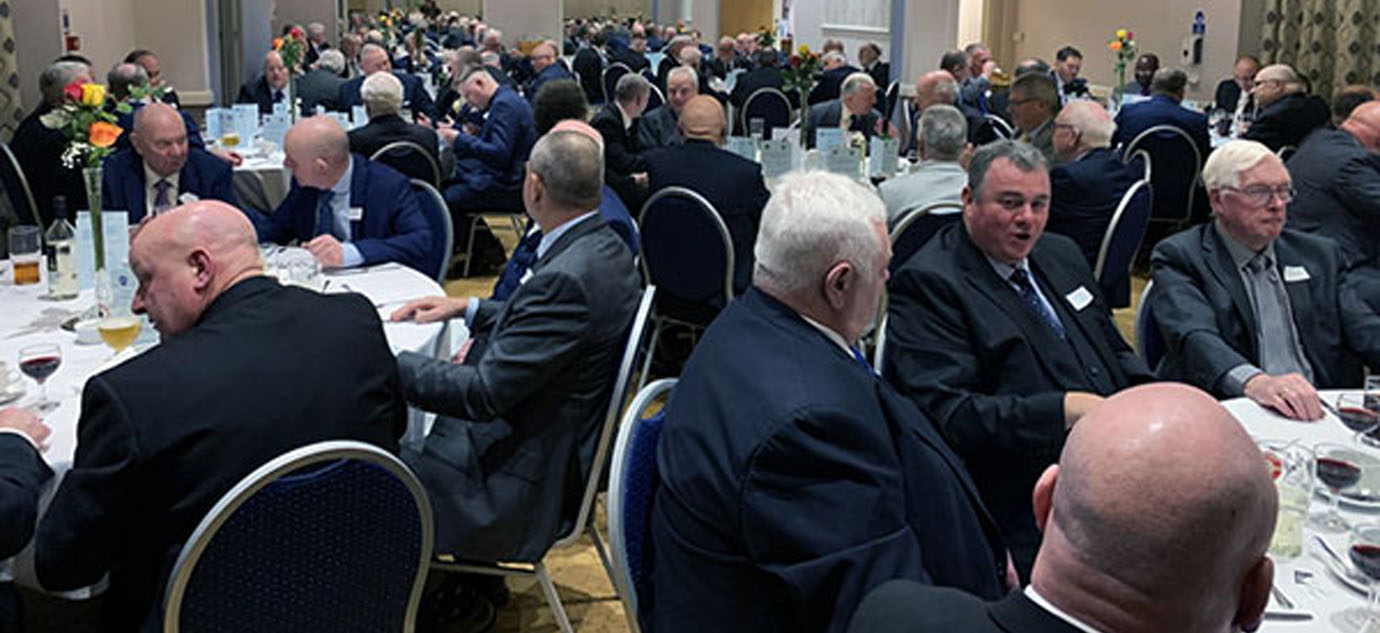 It was a full house at the Masters and First Principals Dinner. It was a full house at the Masters and First Principals Dinner.