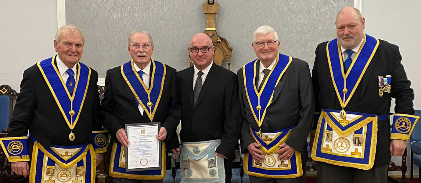 Pictured from left to right, are The Chivalry Boys: Arnold Pye, Ray Williamson, Peter Williamson, Graham Hughes and Mark Holloway. Pictured from left to right, are The Chivalry Boys: Arnold Pye, Ray Williamson, Peter Williamson, Graham Hughes and Mark Holloway.