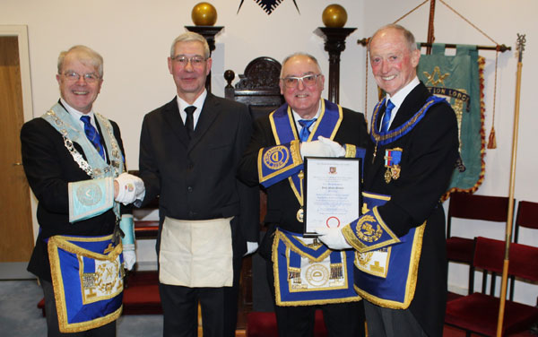 Pictured from left to right, are: David Durling, Murray Worsdell, John Newall and Barry Jameson. Pictured from left to right, are: David Durling, Murray Worsdell, John Newall and Barry Jameson.