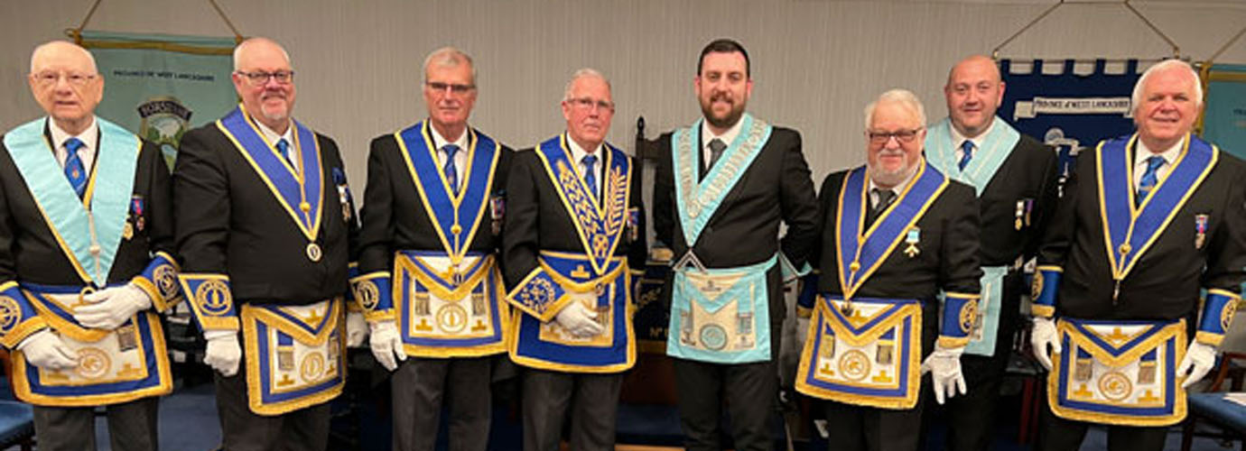 Pictured from left to right, are: Graham Unsworth, Ian Green, John Selley, Geoffrey Porter, Alexander Goulden, David Goulden, Ryan Mangnall and Ian Warburton.