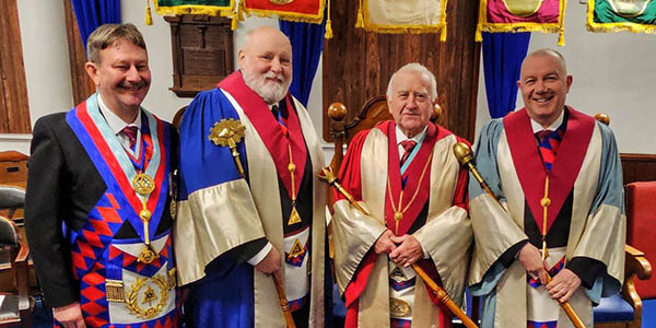 Pictured from left to right, are: Paul Hesketh, Ian Dawson, Terry Worthington and Anthony Price. Pictured from left to right, are: Paul Hesketh, Ian Dawson, Terry Worthington and Anthony Price.