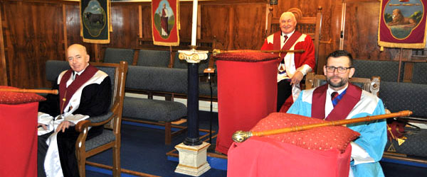 The three principals happily begin their second year in office, from left to right, are: Joe Crabtree, Richard Wilcock and Allan Ritchie. The three principals happily begin their second year in office, from left to right, are: Joe Crabtree, Richard Wilcock and Allan Ritchie.