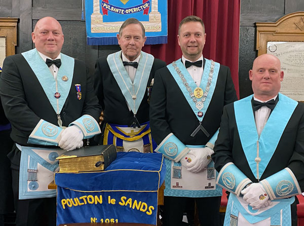 Pictured from left to right, are: Ian Woods, Stewart McVernon, Matt Catlow and Gareth Harrison. Pictured from left to right, are: Ian Woods, Stewart McVernon, Matt Catlow and Gareth Harrison.