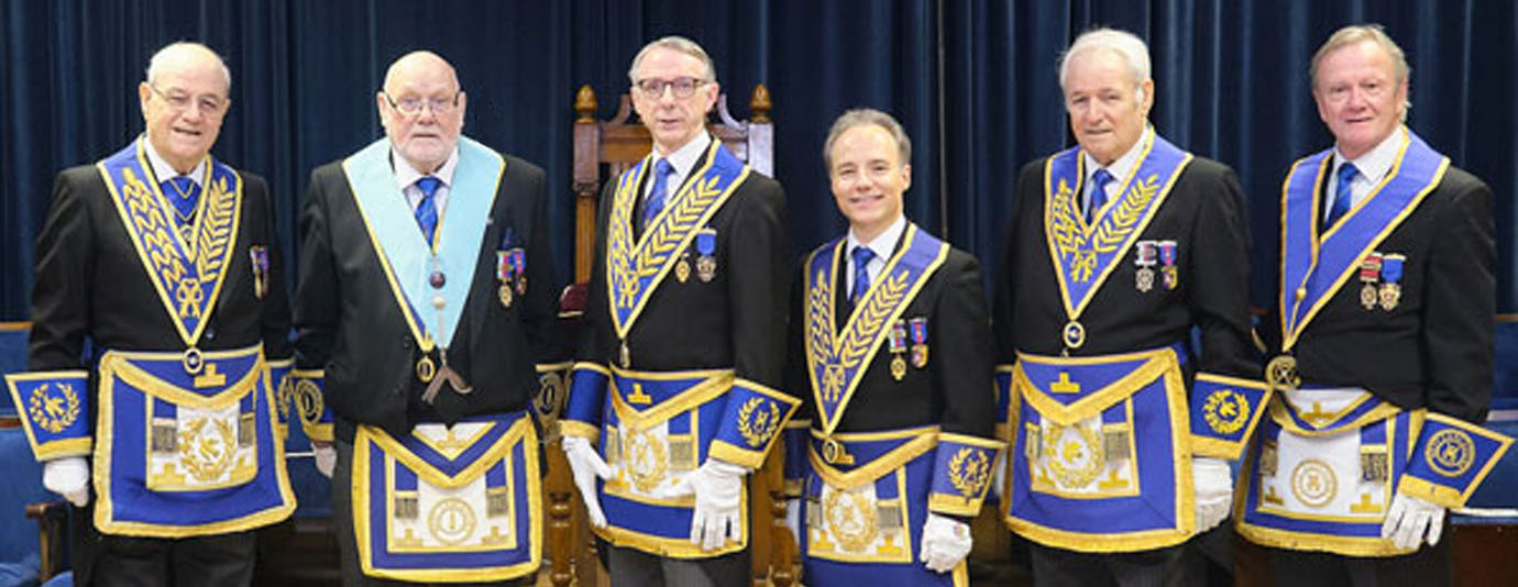 Pictured from left to right, are: Antony Bent, David Porter, Graham Williams, Jonathon Heaton, Geoff Bent and Anthony Roe.