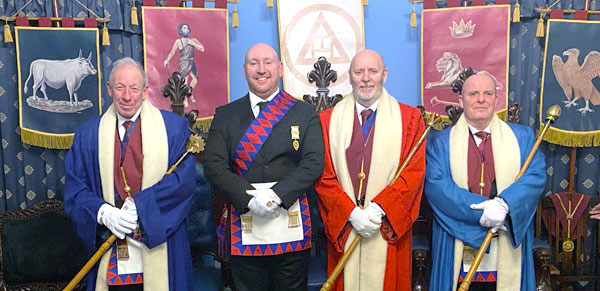 Pictured from left to right, are: Joe Muscroft, Darren Fulton, Ian McGovern and Alan Routledge. Pictured from left to right, are: Joe Muscroft, Darren Fulton, Ian McGovern and Alan Routledge.
