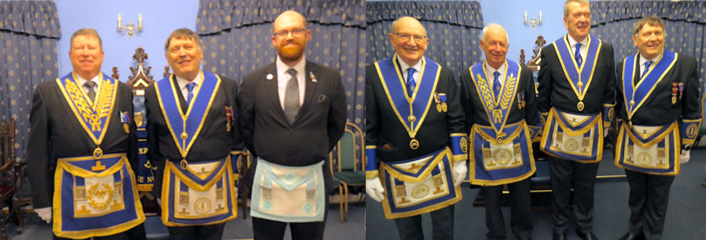 Pictured left from left to right, are Gordons ex-military guests: Guy Story, Gordon Sandford and John Stancliff. Pictured right from left to right, are: John Gibbon, Stewart Cranage, Gary Devlin and Gordon Sandford. Pictured left from left to right, are Gordons ex-military guests: Guy Story, Gordon Sandford and John Stancliff. Pictured right from left to right, are: John Gibbon, Stewart Cranage, Gary Devlin and Gordon Sandford.