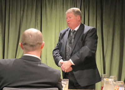 Guy Storey responds on behalf of the guests. Guy Storey responds on behalf of the guests.