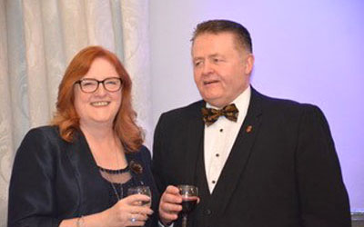 Jacquie and James Ross. Jacquie and James Ross.