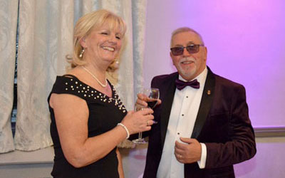 Andy Pope and his wife Pat. Andy Pope and his wife Pat.