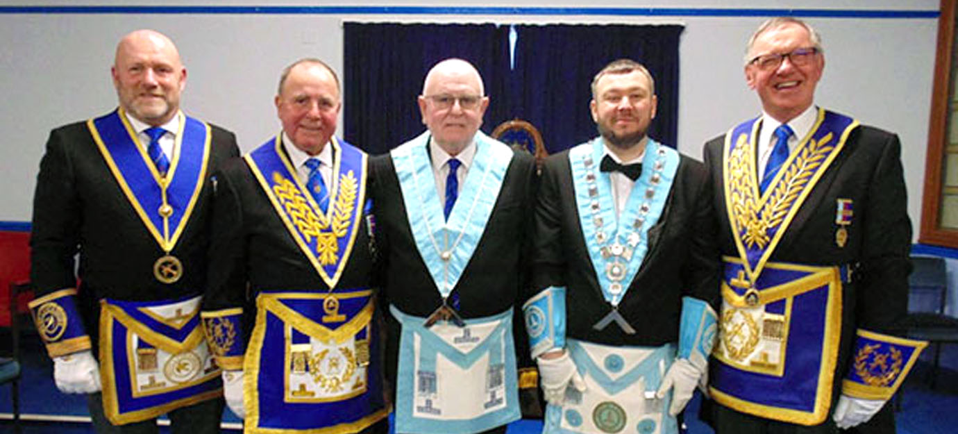Pictured from left to right, are: Steven Dunn, Graham Chambers, Allan Hore, Steven Payne and John Robbie Porter. Pictured from left to right, are: Steven Dunn, Graham Chambers, Allan Hore, Steven Payne and John Robbie Porter.