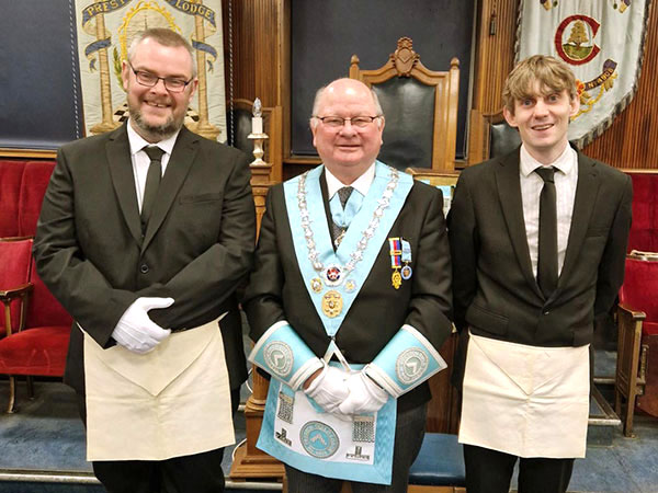 Pictured from left to right, are: Rick Crighton-Harris, Cliff Jones and Dean Cook. Pictured from left to right, are: Rick Crighton-Harris, Cliff Jones and Dean Cook.