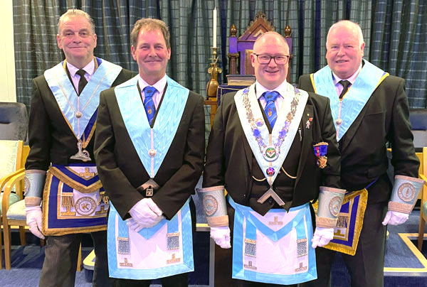 Pictured from left to right, are: Neil Hartley, Tony Ollerton, Matt Mason and Lance Gorman. Pictured from left to right, are: Neil Hartley, Tony Ollerton, Matt Mason and Lance Gorman.