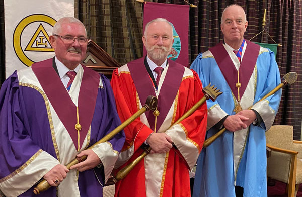 Pictured from left to right, are: David Thornton, Les Newlands and Jonathan Slee. Pictured from left to right, are: David Thornton, Les Newlands and Jonathan Slee.