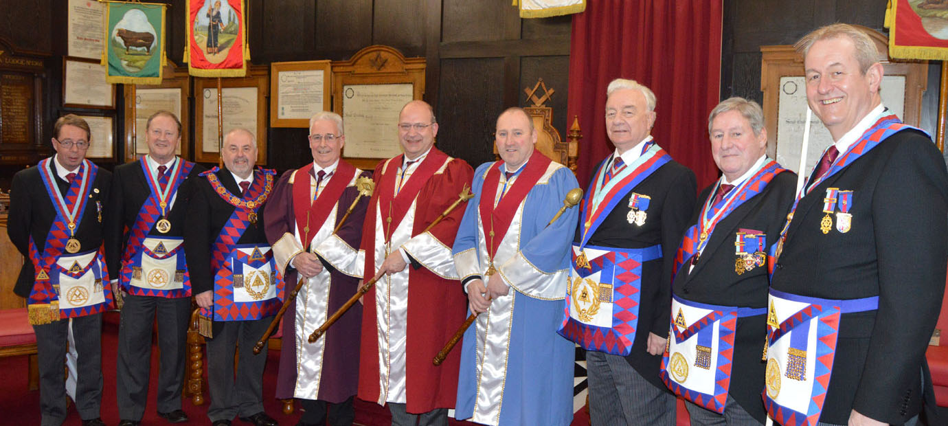 Pictured from left to right, are: David Tattersall, Paul Broadley; Chris Butterfield; Malcolm Broadley; Stuart Bateson; Andy McClements; Barrie Crossley; Neil McGill and Ken Needham.