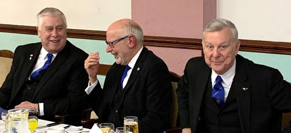 Pictured from left to right, are: Dave Johnson, John James and Russell Mundy. Pictured from left to right, are: Dave Johnson, John James and Russell Mundy.