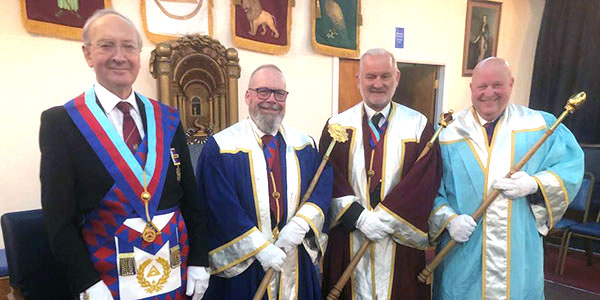 Pictured from left to right, are: David Harrison, Ian Brown, Jason Nash and John Thompson. Pictured from left to right, are: David Harrison, Ian Brown, Jason Nash and John Thompson.