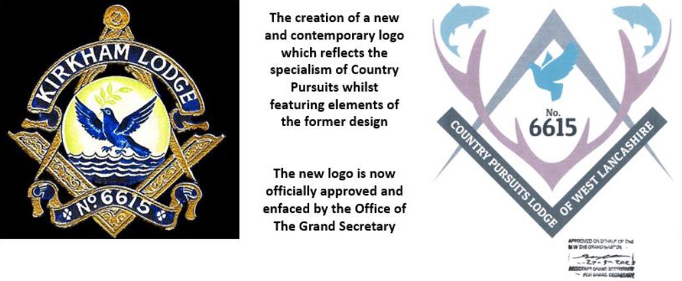 The two logos side by side. The two logos side by side.