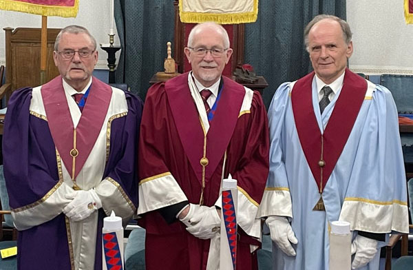 Pictured from left to right, are: Keith Woodhall, John Pendlebury and Tony Martin. Pictured from left to right, are: Keith Woodhall, John Pendlebury and Tony Martin.
