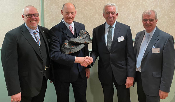 Pictured from left to right, are: Ian Green, John Mason, Mark Matthews and John Selley.