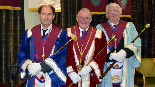 Pictured from left to right, are: Stephen Parker, John Helme and Bill Williamson.