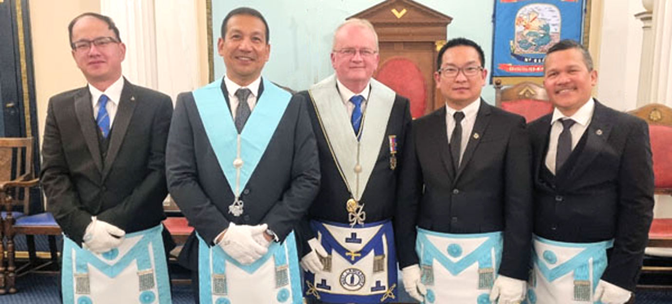 Pictured from left to right, are: Ramil Rayo, Paul Zipagan, Chris Maloney, Aris Icasiano and Maximo Velasco. Pictured from left to right, are: Ramil Rayo, Paul Zipagan, Chris Maloney, Aris Icasiano and Maximo Velasco.