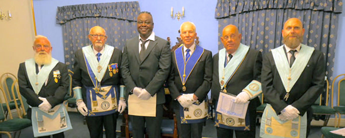 Pictured from left to right, are: Steve Robinson, John Leisk, Shina Abayomi, Matthew Wilson, Steve Lawler and Anthony Robinson.