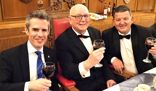 Pictured from left to right, are: David Edwards, Kevin Frost and Jason Emsley. Pictured from left to right, are: David Edwards, Kevin Frost and Jason Emsley.