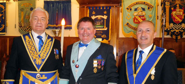 Pictured from left to right, are: Barrie Crossley, David Cottam and Tony Jackson.