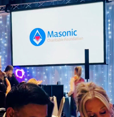 The West Lancashire Freemasons’ Charity displayed during the auction. The West Lancashire Freemasons’ Charity displayed during the auction.
