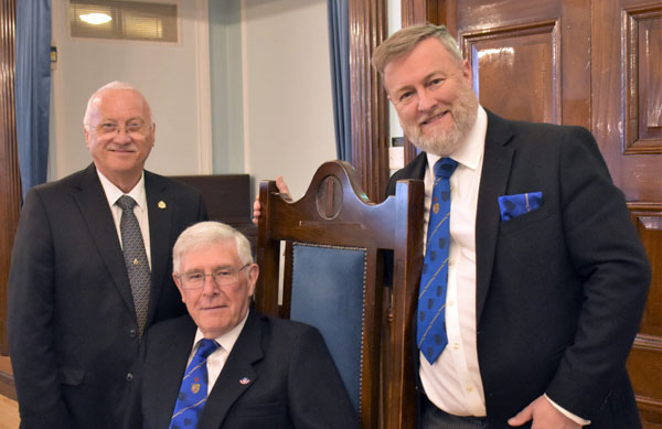 Pictured from left to right, are: Stewart Gaukroger, Bob Teesdale and Dave Boyes. Pictured from left to right, are: Stewart Gaukroger, Bob Teesdale and Dave Boyes.