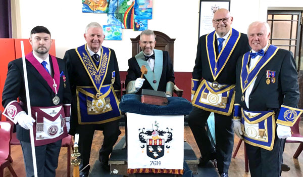 Pictured from left to right, are: Paul Wharton-Hardman, John Stewart Seddon, Damien McKeand, Dave Bishop and Ian Heyes. Pictured from left to right, are: Paul Wharton-Hardman, John Stewart Seddon, Damien McKeand, Dave Bishop and Ian Heyes.