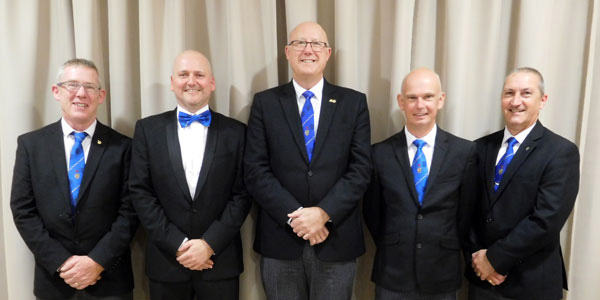 The group executive pictured from left to right, are: Chris Gray, Paul Musgrave, Gary Rogerson, Alan Pattinson and Tony Jackson The group executive pictured from left to right, are: Chris Gray, Paul Musgrave, Gary Rogerson, Alan Pattinson and Tony Jackson