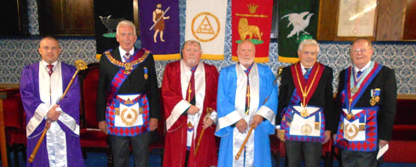 Pictured from left to right, are: Philip Brown, Mark Matthews, David Cairns, Michael Moore, Barry Elman and Colin Rowland.