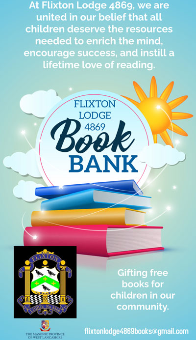 Book Bank information flyer.