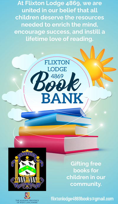 Book Bank information flyer. Book Bank information flyer.