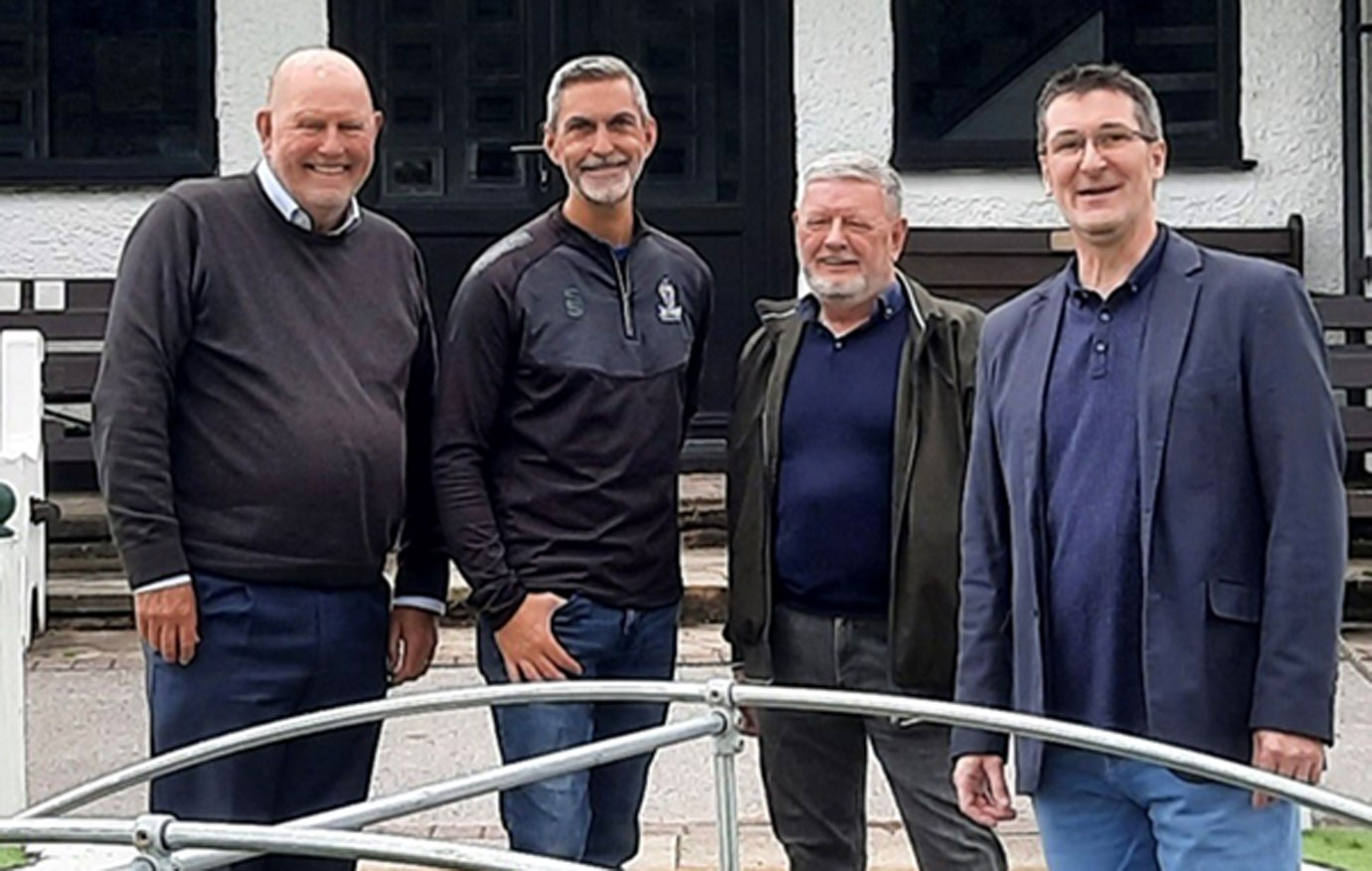 Pictured from left to right, are: Graham Fish, Mark Sutch, John Anderson and Andy Sumner.