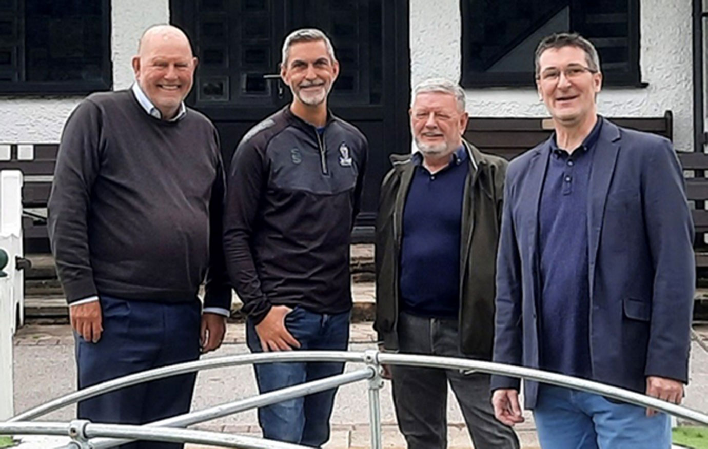 Pictured from left to right, are: Graham Fish, Mark Sutch, John Anderson and Andy Sumner. Pictured from left to right, are: Graham Fish, Mark Sutch, John Anderson and Andy Sumner.
