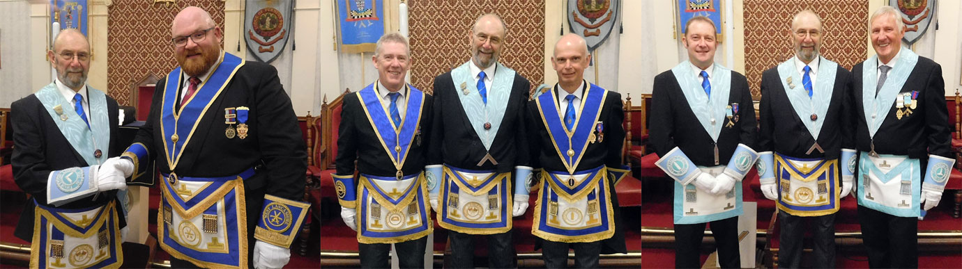 Pictured left Terry Ridal (left) is congratulated by his son Andrew. Pictured centre, from left to right, are: Chris Gray, Terry Ridal and Alan Pattinson. Pictured right: Terry is joined by his wardens Chris Eccles (left) and Martin Rigby (right).