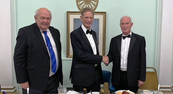 Pictured from left to right, are: Philip Gunning, Ian Webster and David Colquhoun Pictured from left to right, are: Philip Gunning, Ian Webster and David Colquhoun