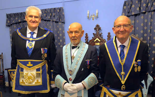 Pictured from left to right, are: Andrew Whittle, Paul Mitchell and John Gibbon.