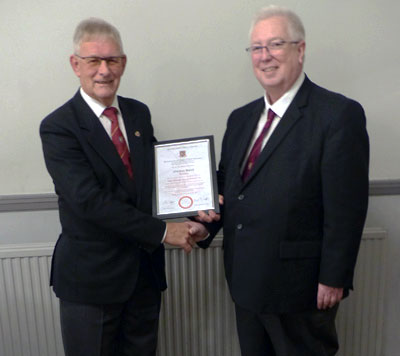 John Murphy (right) and Norman Speed. John Murphy (right) and Norman Speed.