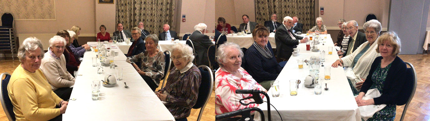 Ladies Luncheon Club celebration. Ladies Luncheon Club celebration.