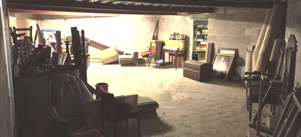 The space to be converted into a Light Blues Clubhouse. The space to be converted into a Light Blues Clubhouse.
