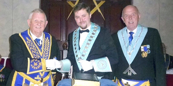 Pictured from left to right, are: Stuart Seddon, Jonathan Battersby and Derek Bond.