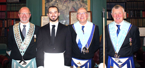 Pictured from left to right, are: Phil Osborne, Richard Evans, Don Evans and Rob Burgess.