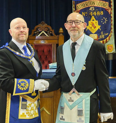 Malcolm Bell (left) and David Hughes. Malcolm Bell (left) and David Hughes.