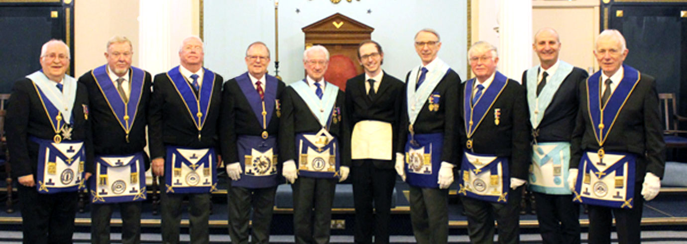 Pictured from left to right, are: John Dawson, Ron Jackson, John Roughley, Colin Rowling, Percy Fenn, Chris Hales, Graham Williams, Keith Fairclough, Anthony Lindley and John Alexander.