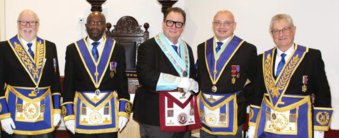Pictured from left to right, are: Mike Adams, Sylvester During, Shaun Brookhouse, Darren Gregory and Gareth Jones. Pictured from left to right, are: Mike Adams, Sylvester During, Shaun Brookhouse, Darren Gregory and Gareth Jones.