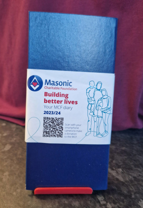 Masonic Charitable Foundation Diary 2023/24 (SOLD OUT)
